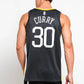 Nike NBA Stephen Curry Statement Edition Swingman Basketballtrikot SW Fan Edition Golden State Warriors Coal Black 877205-060