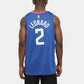 Nike NBA Sports Basketball Jersey SW Fan Edition Los Angeles Clippers Leonard 2 Blue CW3668-402