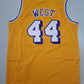 Men's Los Angeles Lakers Jerry West Gold Big & Tall Hardwood Classics Jersey