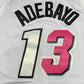Miami Heat Bam Adebayo #13 Weißes Swingman-Trikot 2022/23 für Herren – City Edition