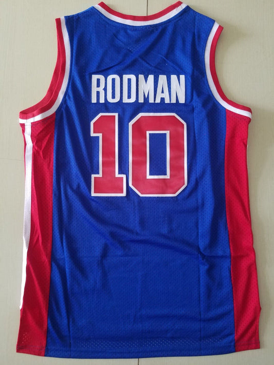 Detroit Pistons Dennis Rodman 1988-89 Hardwood Classics Swingman-Trikot für Herren