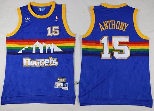 Carmelo Anthony Denver Nuggets Throwback Jersey