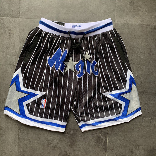 Men's Orlando Magic Mitchell & Ness Basketball Shorts 1992-93 Vintage Black