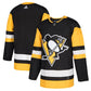 Herren Pittsburgh Penguins adidas Black Home Authentic Blank Jersey