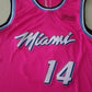 Miami Heat Tyler Herro #14 Pink 2020/21 Swingman-Trikot für Herren