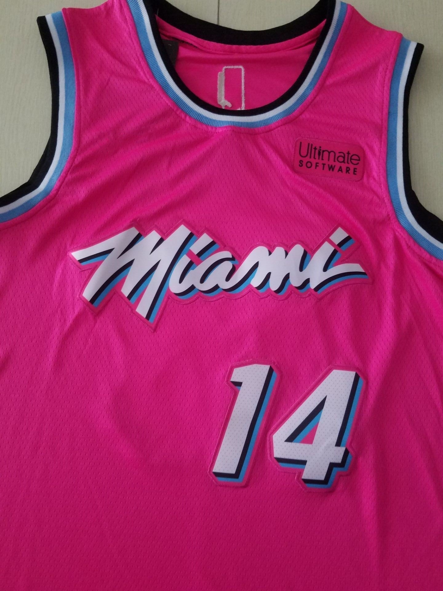 Men's Miami Heat Tyler Herro #14 Pink 2020/21 Swingman Jersey