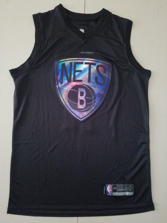 Schwarzes Swingman-Spielertrikot der Brooklyn Nets Kyrie Irving #11 für Herren
