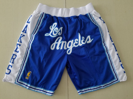 Men's MITCHELL AND NESS LOS ANGELES LAKERS Basketball SHORTS