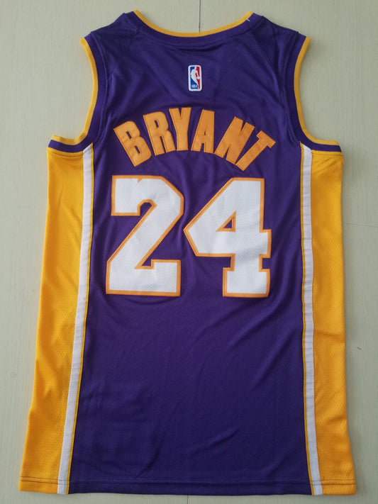 Los Angeles Lakers Kobe Bryant #24 Swingman-Spielertrikot in Lila für Herren