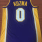 Men's Los Angeles Lakers Kyle Kuzma #0 NBA Purple Swingman Jersey