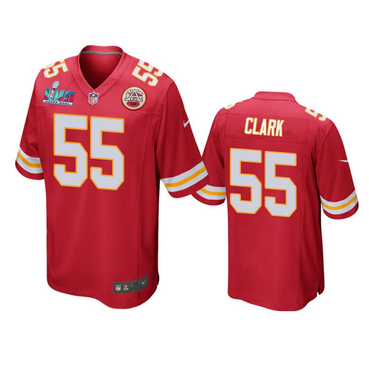 Frank Clark Kansas City Chiefs Super Bowl-Trikot