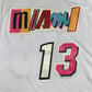 Men's Miami Heat Bam Adebayo #13 White 2022/23 Swingman Jersey - City Edition