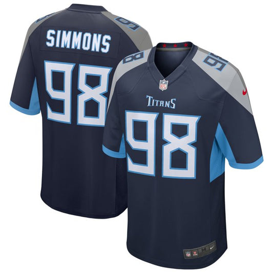 Jeffery Simmons Tennessee Titans Trikot