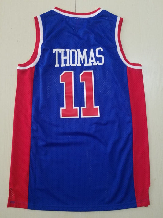 Detroit Pistons Isiah Thomas 1988-89 Hardwood Classics Swingman-Trikot für Herren