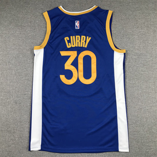 Men's Golden State Warriors Stephen Curry #30 Royal 2022/23 Fast Break Replica Player Jersey - Icon Edition