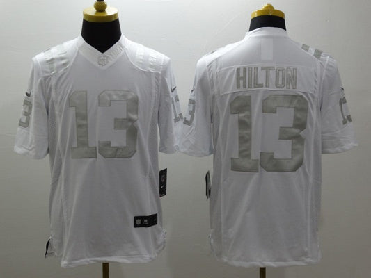 Men's Indianapolis Colts T.Y. Hilton #13 White Game Jersey