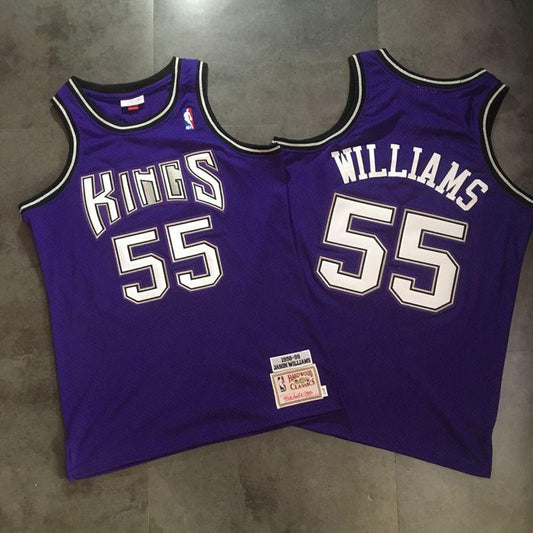 Jason Williams Sacramento Kings Throwback Jersey
