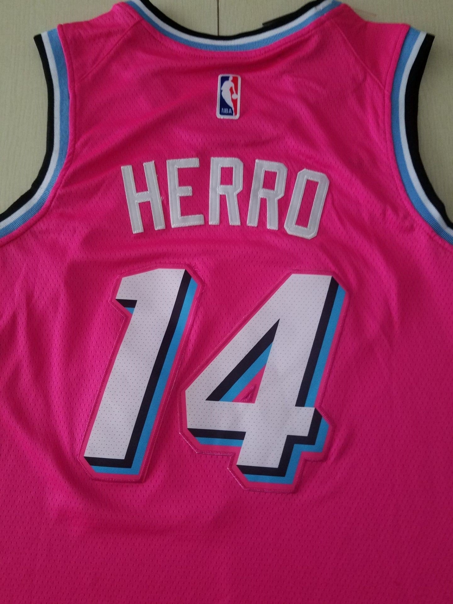 Miami Heat Tyler Herro #14 Pink 2020/21 Swingman-Trikot für Herren