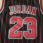 Men's Chicago Bulls Michael Jordan #23 Black Classics 1996-97 Authentic Jersey