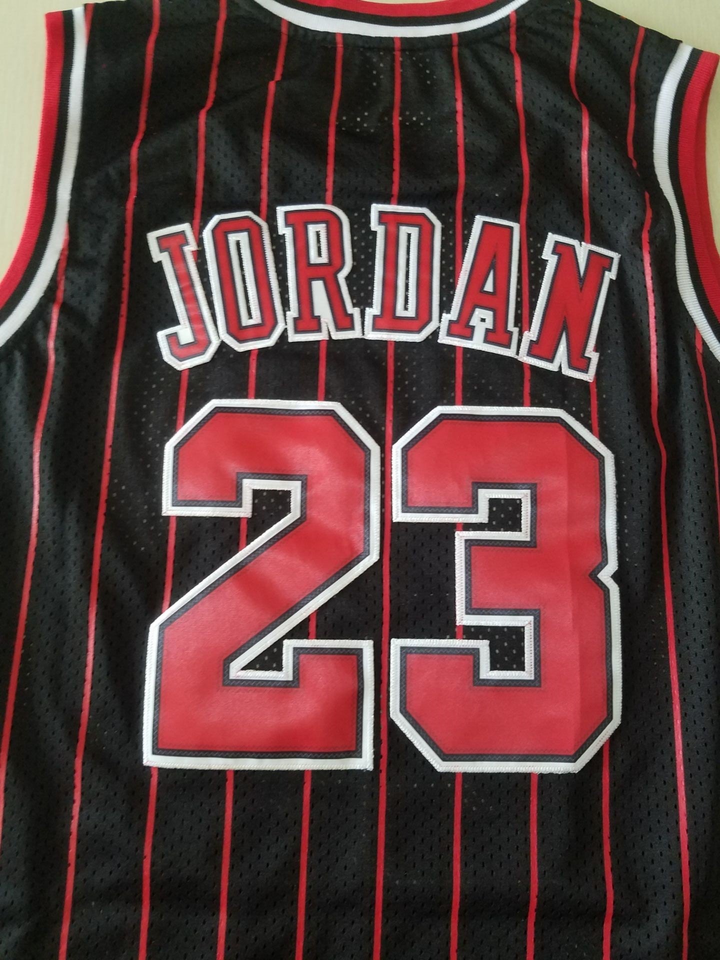 Men's Chicago Bulls Michael Jordan #23 Black Classics 1996-97 Authentic Jersey