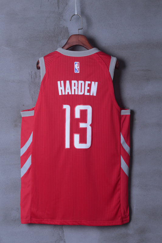 Men's Houston Rockets James Harden #13 NBA Red Player Jersey
