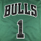 Herren Chicago Bulls Derrick Rose #1 Grünes Swingman-Trikot