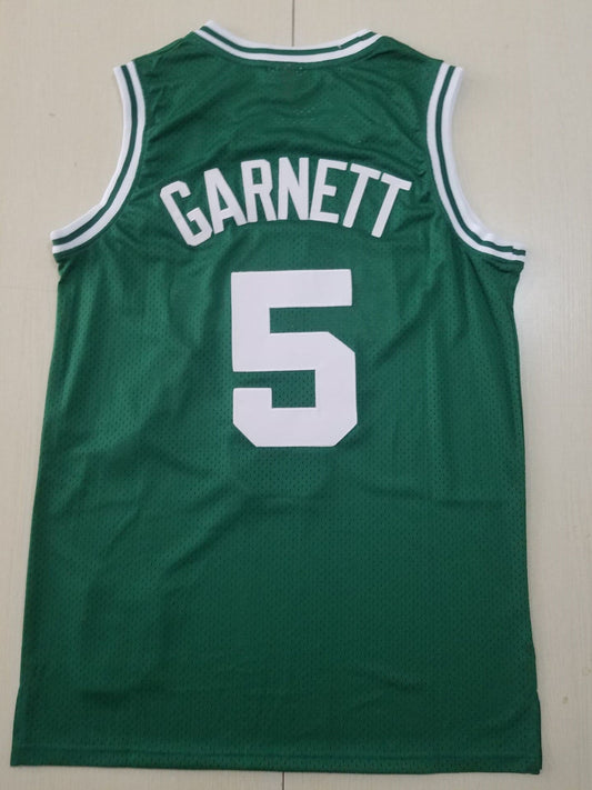 Men's Boston Celtics Kevin Garnett Green 2005-06 Hardwood Classics Player Jersey