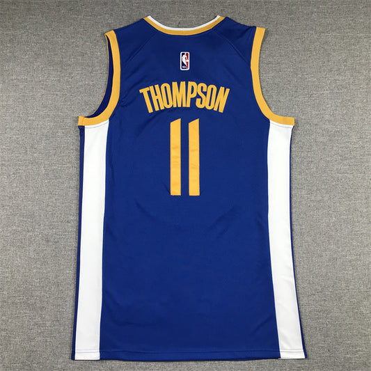 Men's Golden State Warriors Klay Thompson #11 Royal 2022/23 Fast Break Replica Player Jersey - Icon Edition