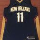 Men's New Orleans Pelicans Jrue Holiday #11 NBA Dark Blue Player Jersey