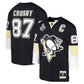 Youth Pittsburgh Penguins Sidney Crosby Mitchell & Ness Black 2008 Blue Line Player Jersey