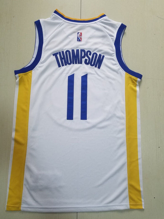 Men's Golden State Warriors Klay Thompson #11 White Player Jersey