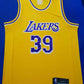 Men's Los Angeles Lakers Dwight Howard #39 NBA Yellow Jersey