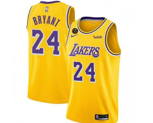 Kobe Bryant #24 KB Patch Los Angeles Lakers Jersey