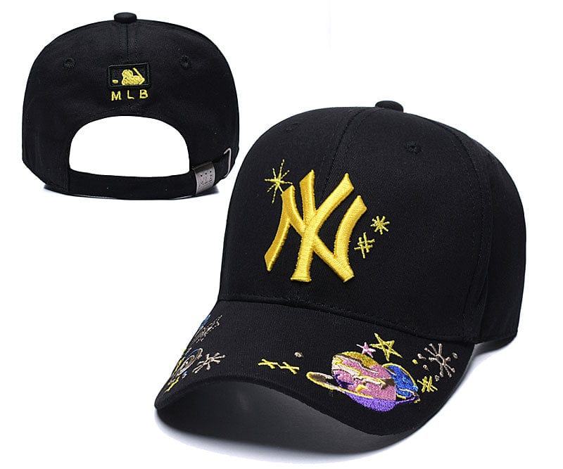 New York Yankees hat black gold