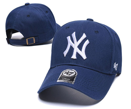 Blaue Mütze der New York Yankees