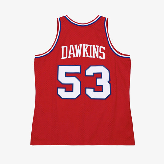 Darryl Dawkins Philadelphia 76ers 79-80 HWC Swingman Jersey - Red