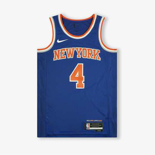 Derrick Rose New York Knicks Icon Edition Swingman-Trikot – Blau
