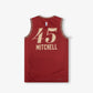 Donovan Mitchell Cleveland Cavaliers 2024 City Edition Swingman-Trikot – Rot 