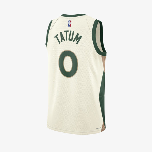 Jayson Tatum Boston Celtics 2024 City Edition Swingman-Trikot – Weiß