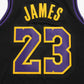 LeBron James Los Angeles Lakers 2024 City Edition Swingman Jersey - Black
