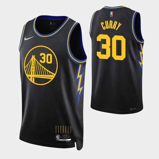 Stephen Curry Golden State Warriors 2021-22 City Edition Jersey