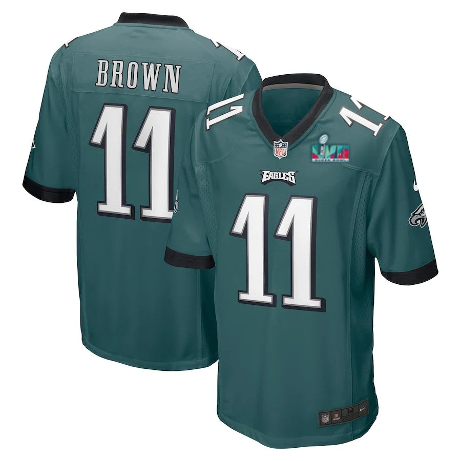 AJ Brown Philadelphia Eagles Super Bowl-Trikot