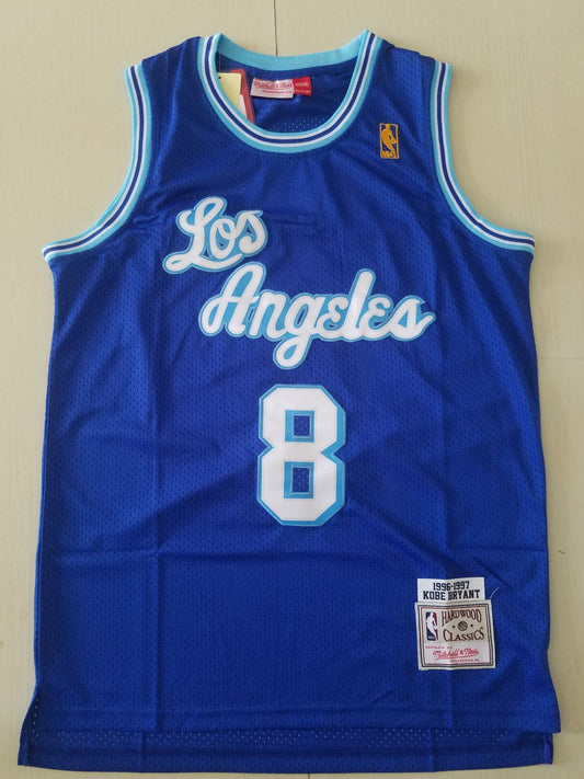 Men's Los Angeles Lakers Kobe Bryant 1996-97 Hardwood Classics Authentic Jersey