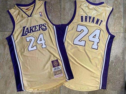 Kobe Bryant Los Angeles Lakers Gold-Trikot
