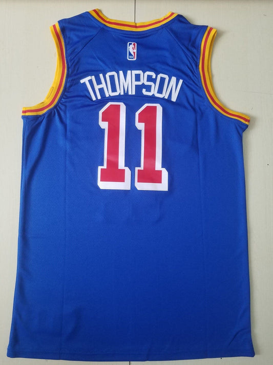 Men's Golden State Warriors Klay Thompson #11 Blue Classic Player Jersey