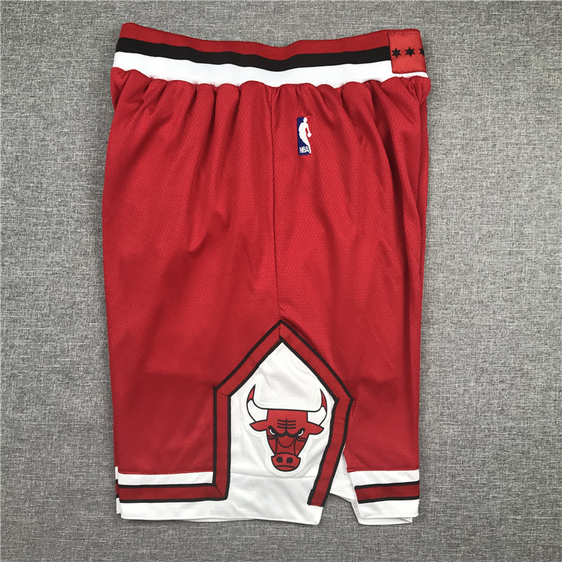 Men's Chicago Bulls Red Basketball Shorts
