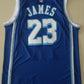 Men's Los Angeles Lakers LeBron James #23 NBA Blue Swingman Jersey