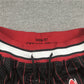 Men's Chicago Bulls Black/Red 1996-97 Hardwood Classics Authentic Basketball Shorts