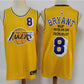 Men's Los Angeles Lakers Kobe Bryant #8 Commemorative Limited Edition Jersey