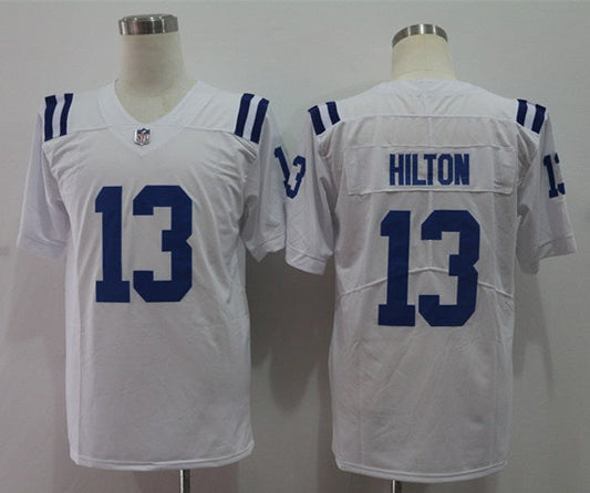 Men's Indianapolis Colts T.Y. Hilton #13 White Alternate Game Jersey